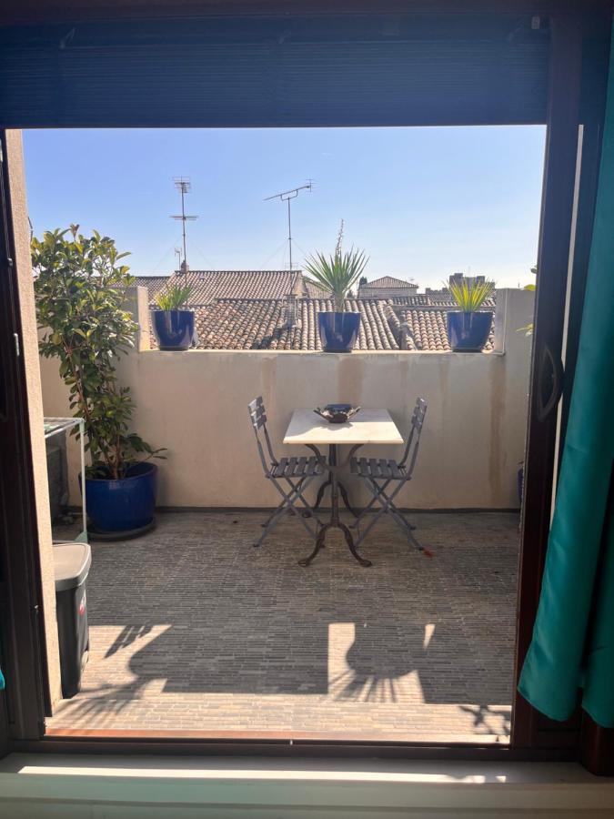 Belle Chambre Spacieuse, Tropezienne, Vue Remparts, Clim, Parking Aigues-Mortes Ngoại thất bức ảnh